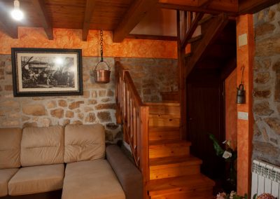 Casa Campu 2: escalera