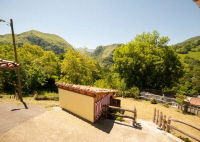 Casa Picu Pantorra: Jardín