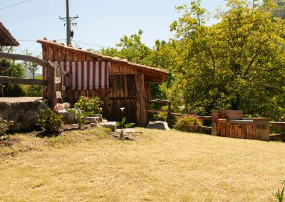 Casa Picu Pantorra: Jardín